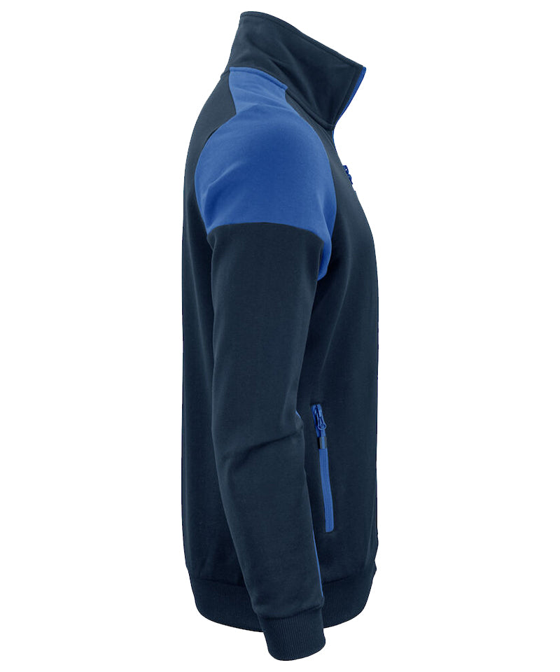 Vest Printer Prime Navy-Blauw zijkant