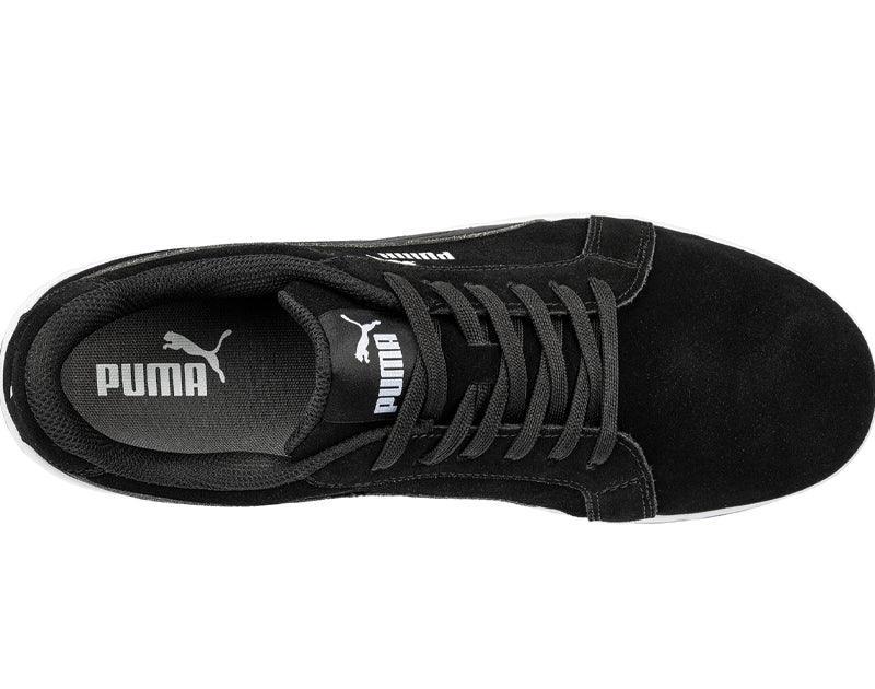 Puma werkschoenen S1PL Iconic zwart  64001 bovenkant
