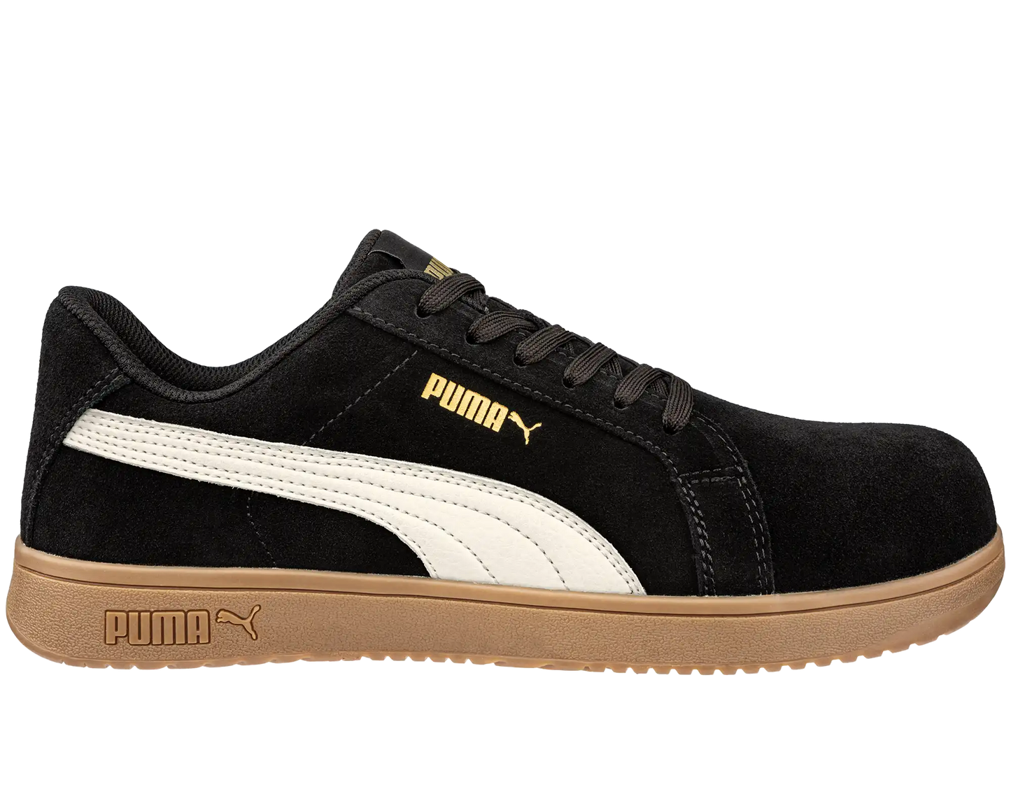Puma werkschoenen S1PL Iconic Black Gum 64440 voorkant