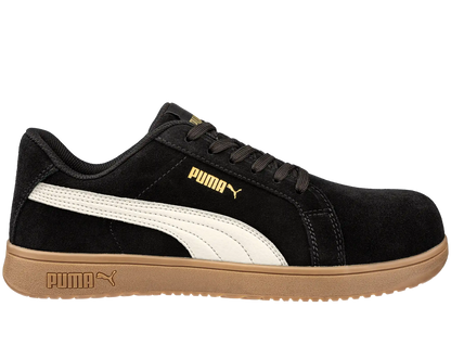 Puma werkschoenen S1PL Iconic Black Gum 64440 voorkant
