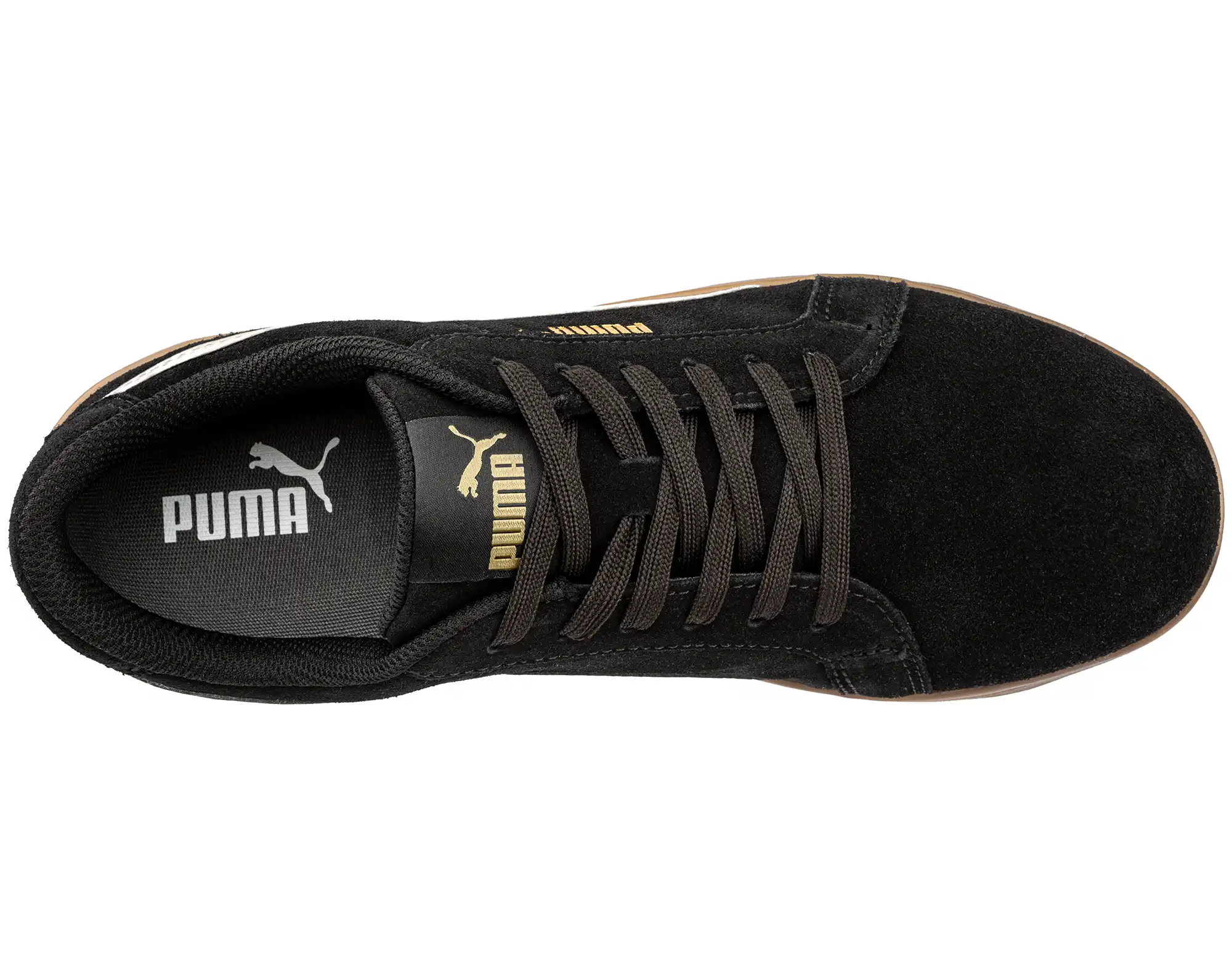 Puma werkschoenen S1PL Iconic Black Gum 64440 bovenkant