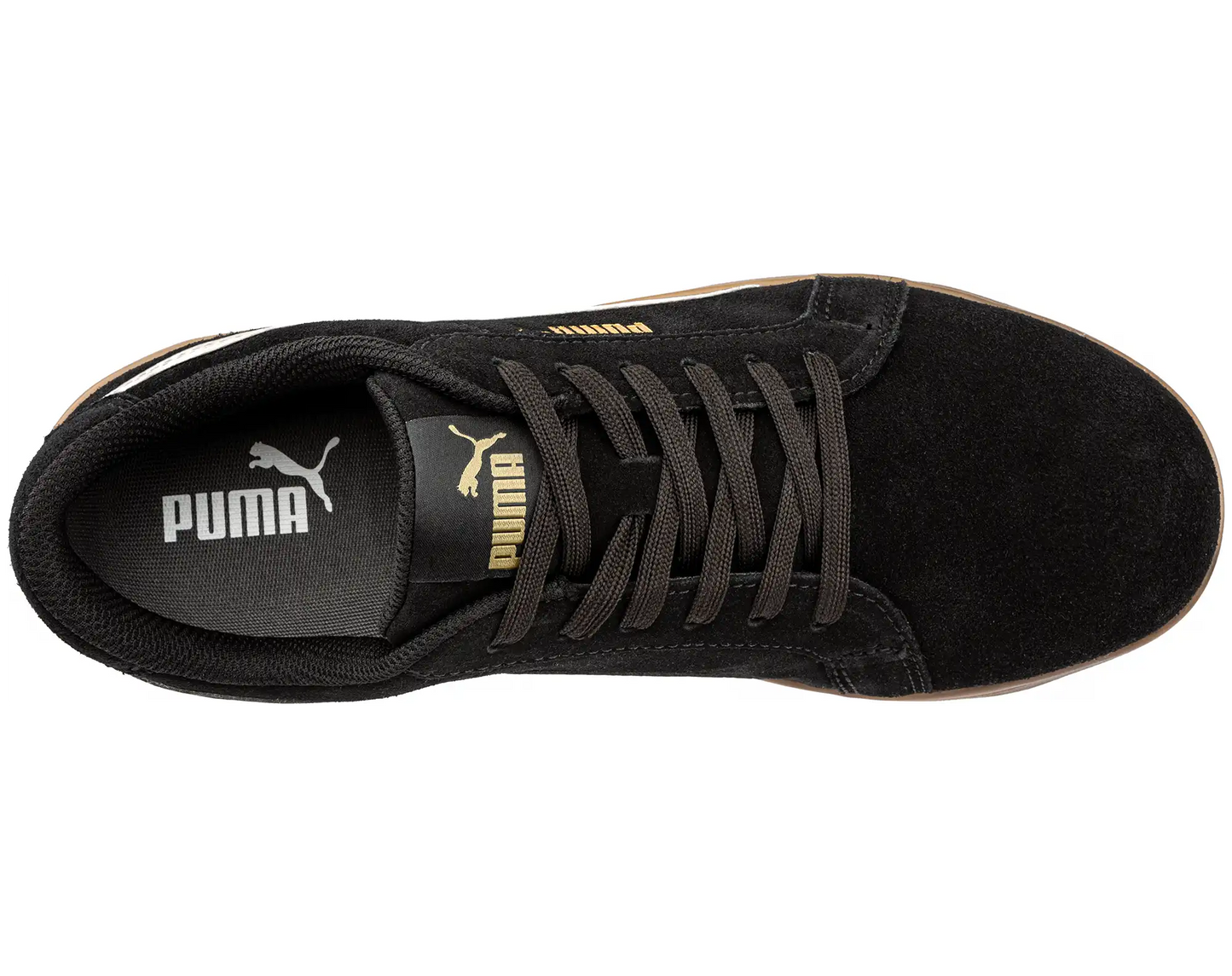 Puma werkschoenen S1PL Iconic Black Gum 64440 bovenkant