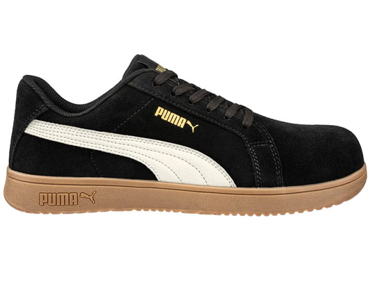 Puma werkschoenen S1PL Iconic Black Gum 64440 Voorkant