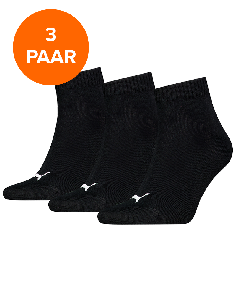 Puma sokken 3-pack zwart