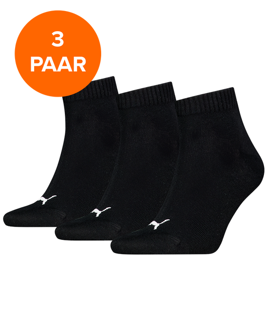 Puma sokken 3-pack zwart