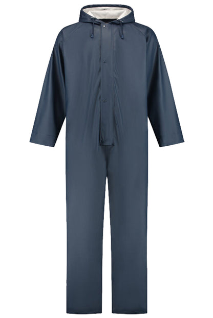 Regenoverall navy voorkant