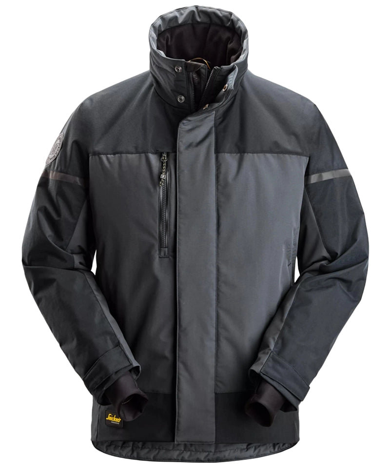 Snickers 1106 AllroundWork isolerend jack grijs voorkant