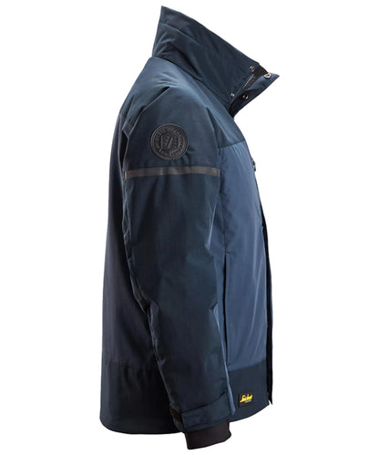 Snickers 1106 AllroundWork isolerend jack navy zijkant