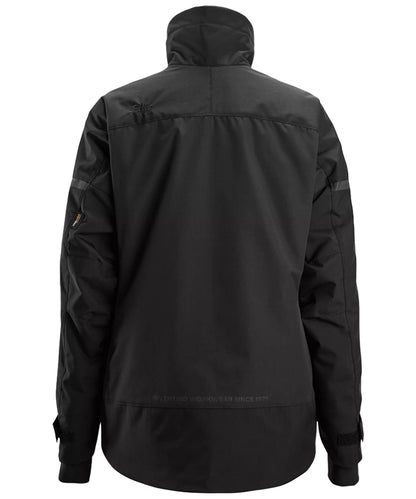 Snickers 1117 AllroundWork isolerende dames werkjas zwart achterkant