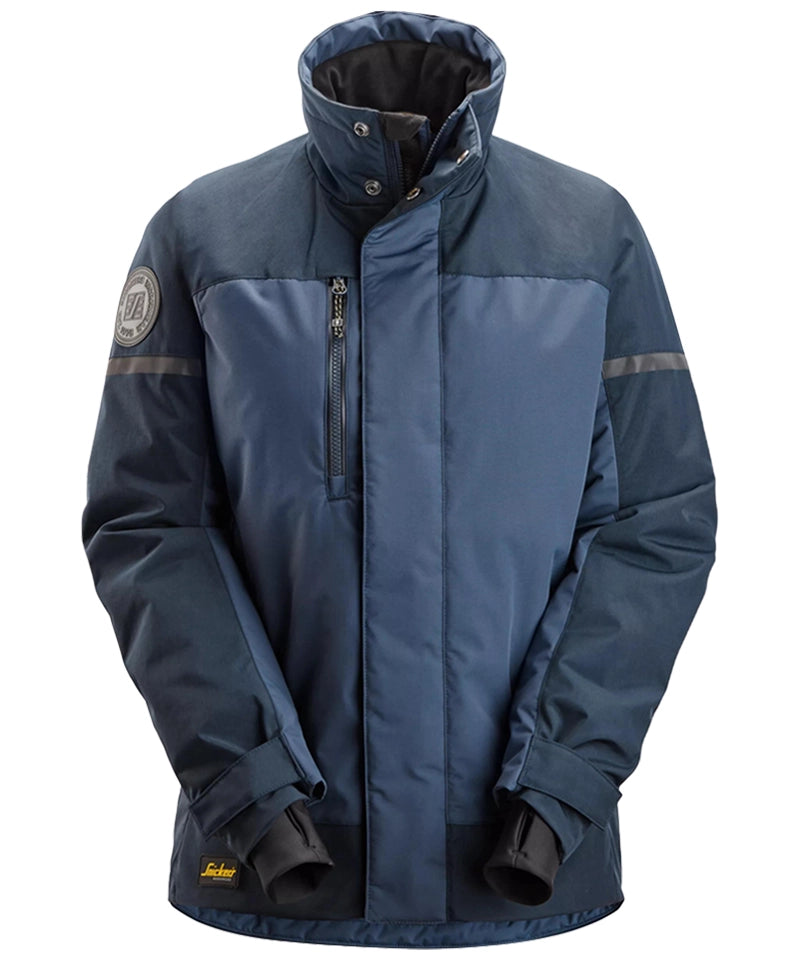 Snickers 1117 AllroundWork isolerende dames werkjas navy voorkant