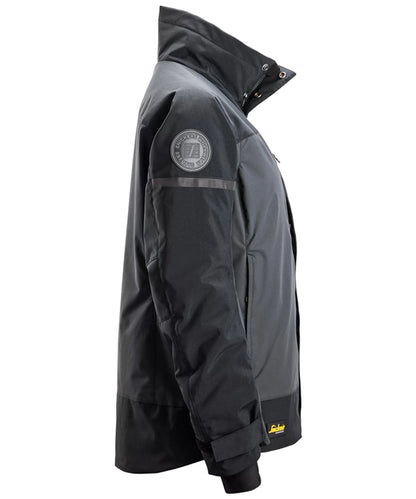 Snickers 1117 AllroundWork isolerende dames werkjas grijs zijkant