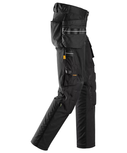 Stretch werkbroek Snickers 6590 zijkant rechts