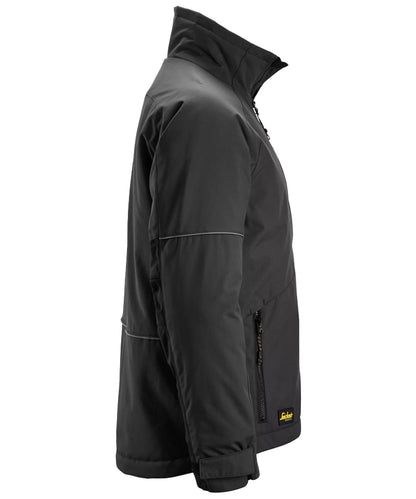 Snickers AllroundWork Winterjack 1158 zwart zijkant