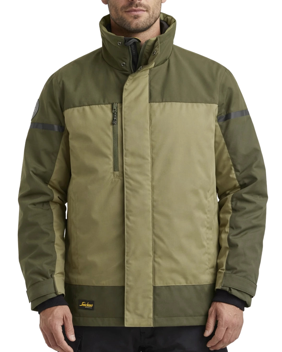 Snickers 1106 AllroundWork isolerend jack model aan foto