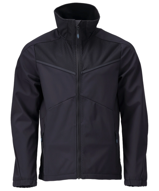 Mascot softshell jas 22302 navy voorkant