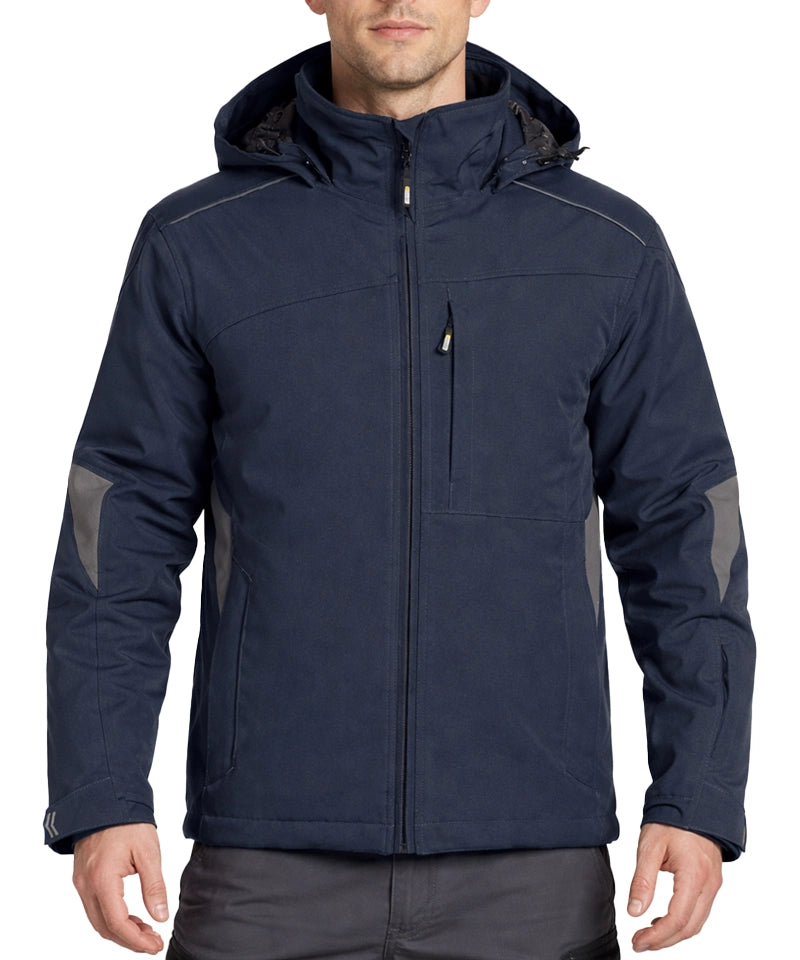 Stretch winterjas Dassy Nordix aan model