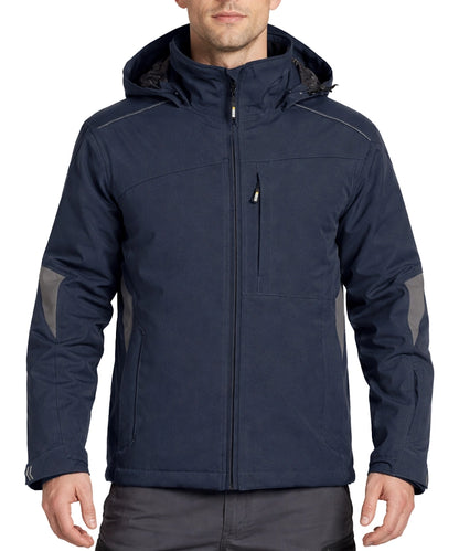 Stretch winterjas Dassy Nordix aan model