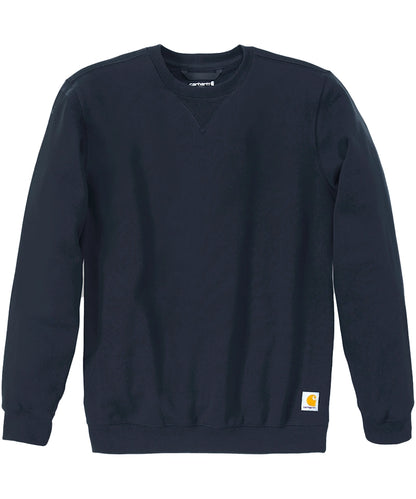 Carhartt sweater ronde hals navy heren voorkant