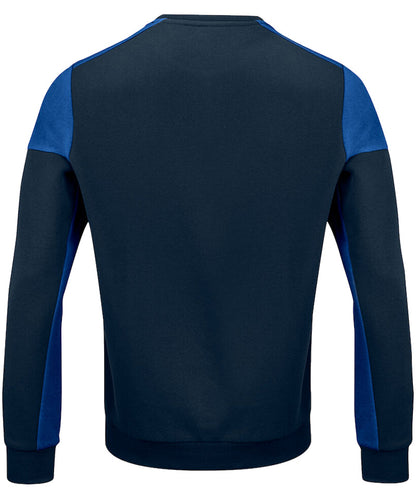 Sweater Printer Prime Navy-Blauw achterkant