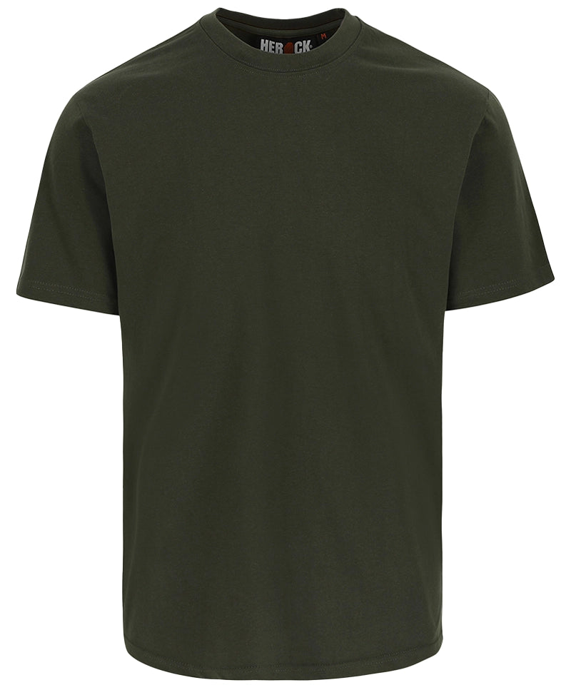 T-shirt Argo Herock khaki voorkant