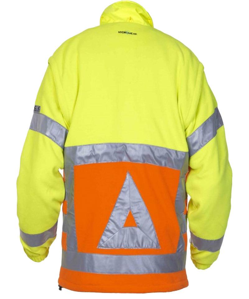 Verkeersregelaar fleecevest Hydrowear Florence achterkant