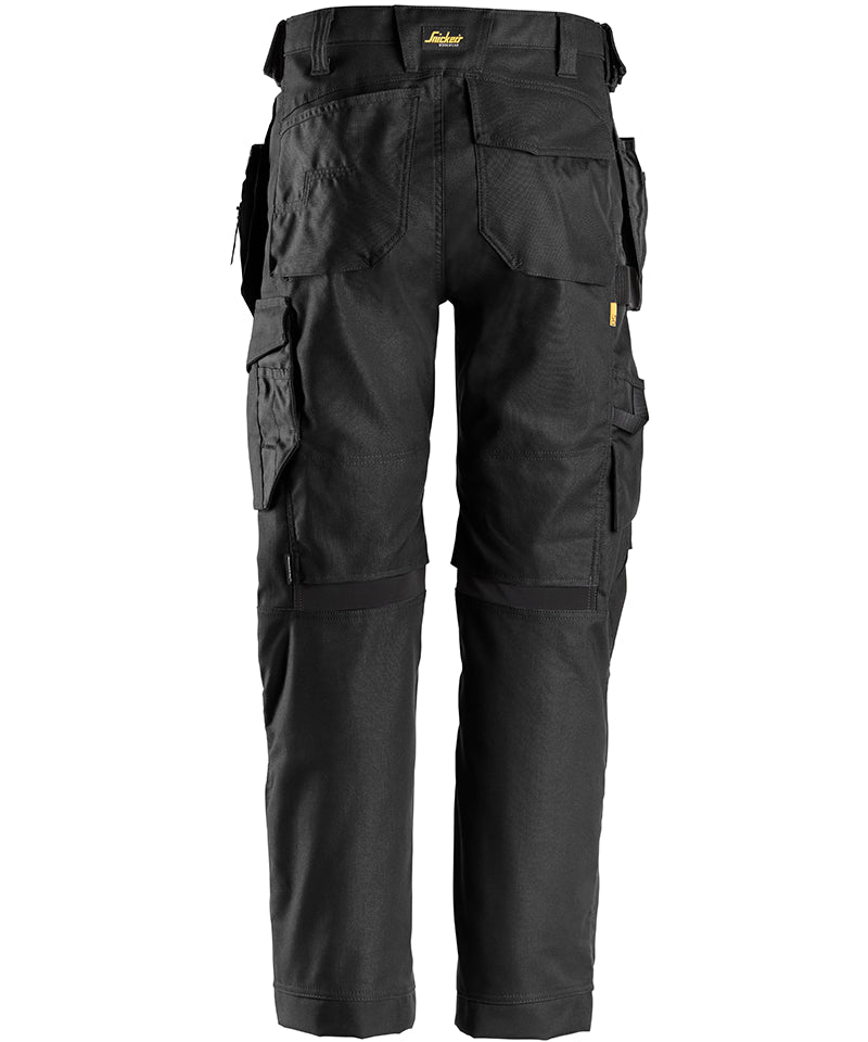 Dames werkbroek stretch Snickers 6247 achterkant