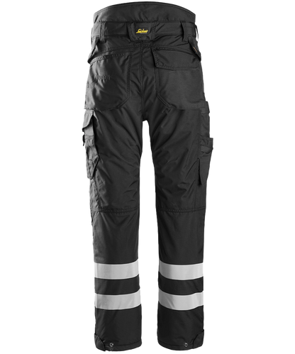 Gevoerde winterwerkbroek Snickers 6619 achterkant