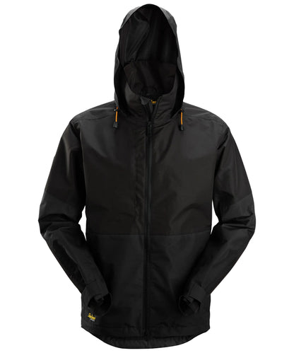 Snickers waterdichte Shell jas 1304 zwart voorkant