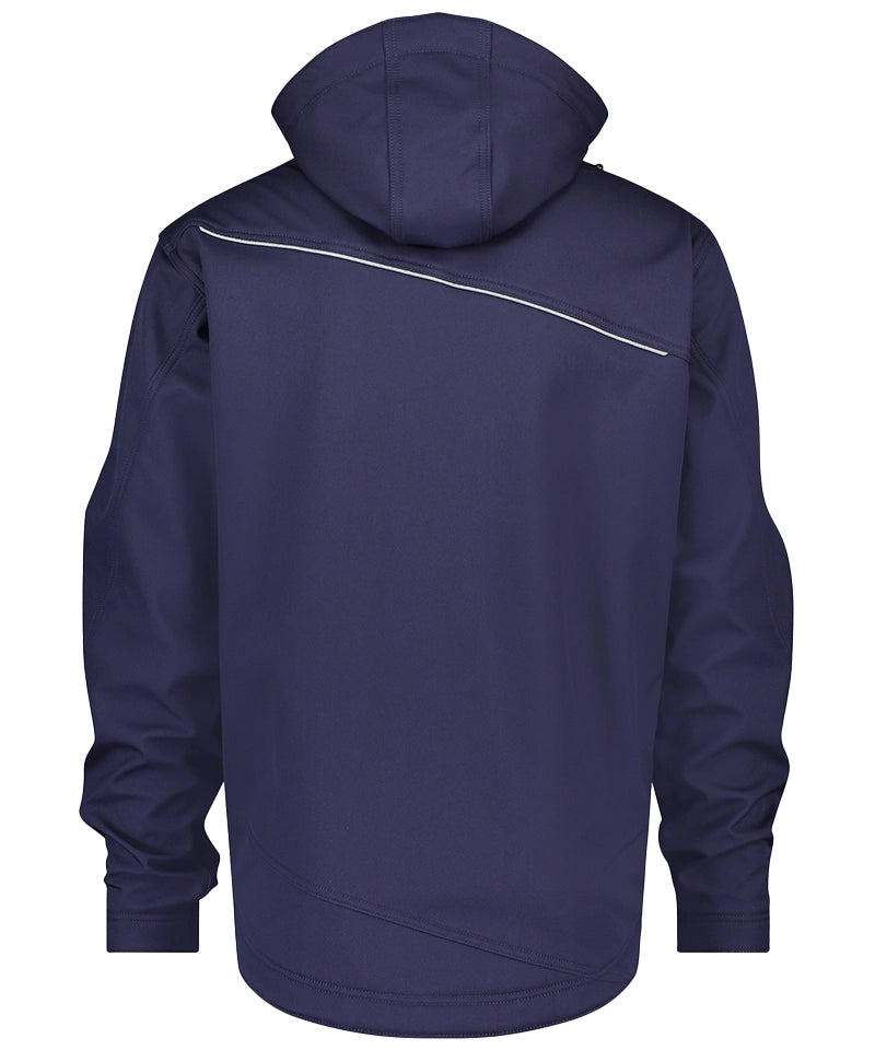Softshell Jas Tavira Dassy navy achterkant