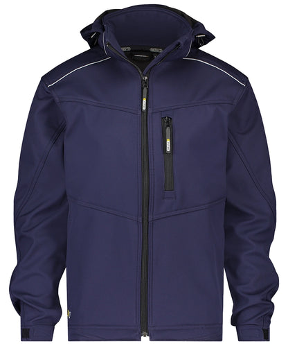 Softshell Jas Tavira Dassy navy voorkant