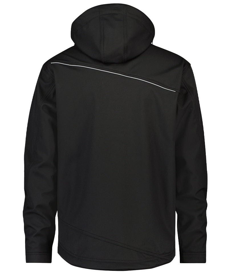 Softshell Jas Tavira Dassy achterkant zwart