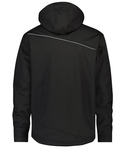 Softshell Jas Tavira Dassy achterkant zwart