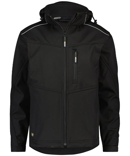 Softshell Jas Tavira Dassy zwart voorkant