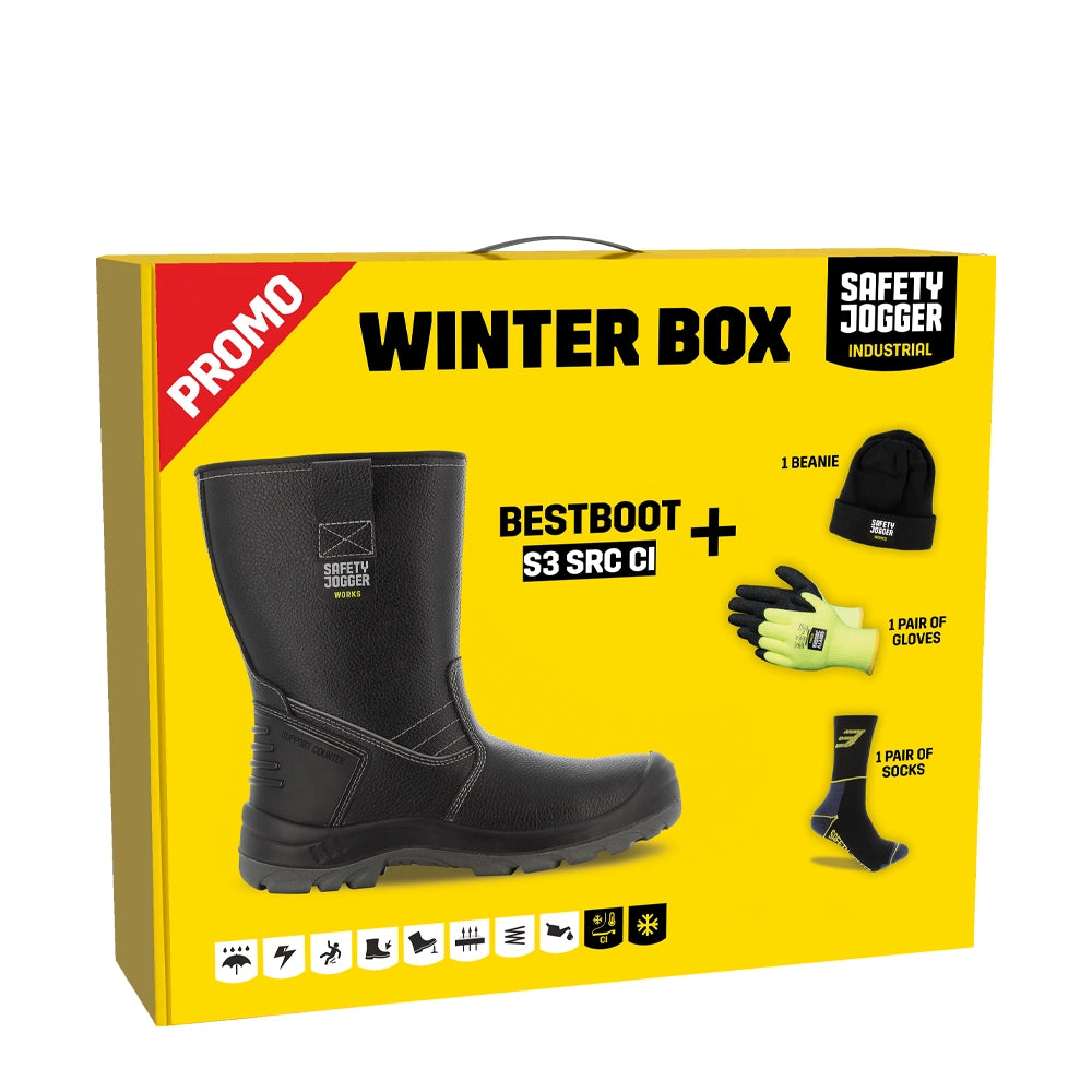 Werklaarzen Bestboot S3 Safety Jogger winterbox actie