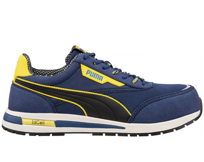 Puma werkschoenen Rider blue SB voorkant
