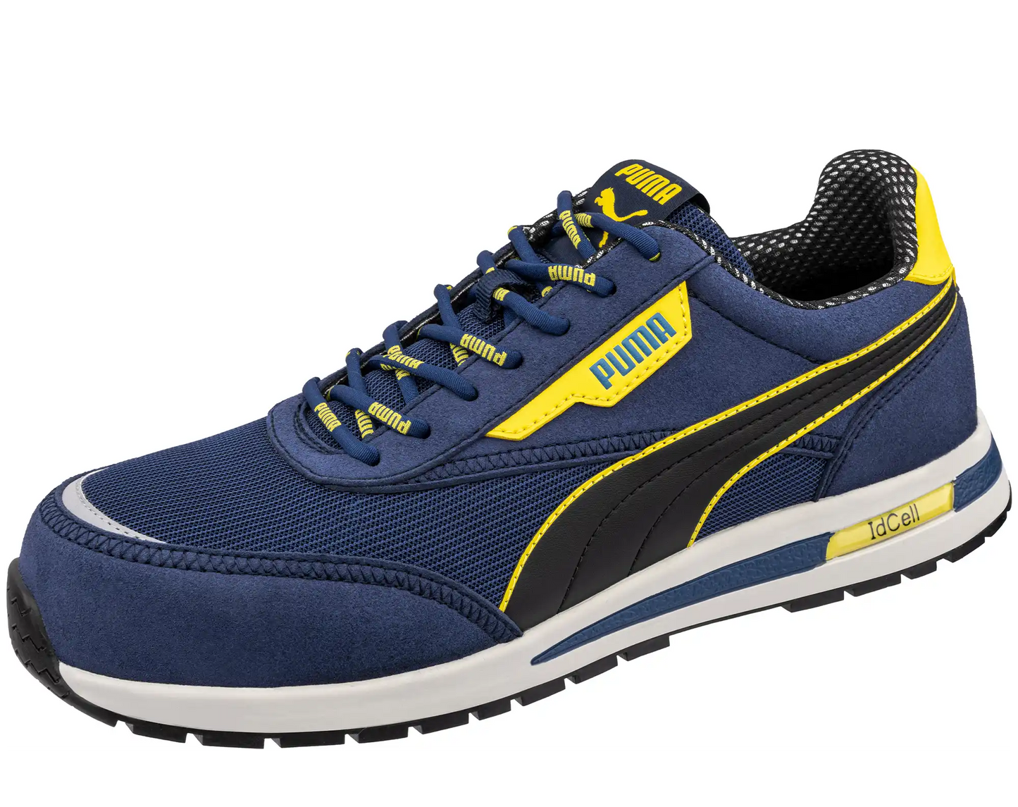 Puma werkschoenen Rider blue SB neus