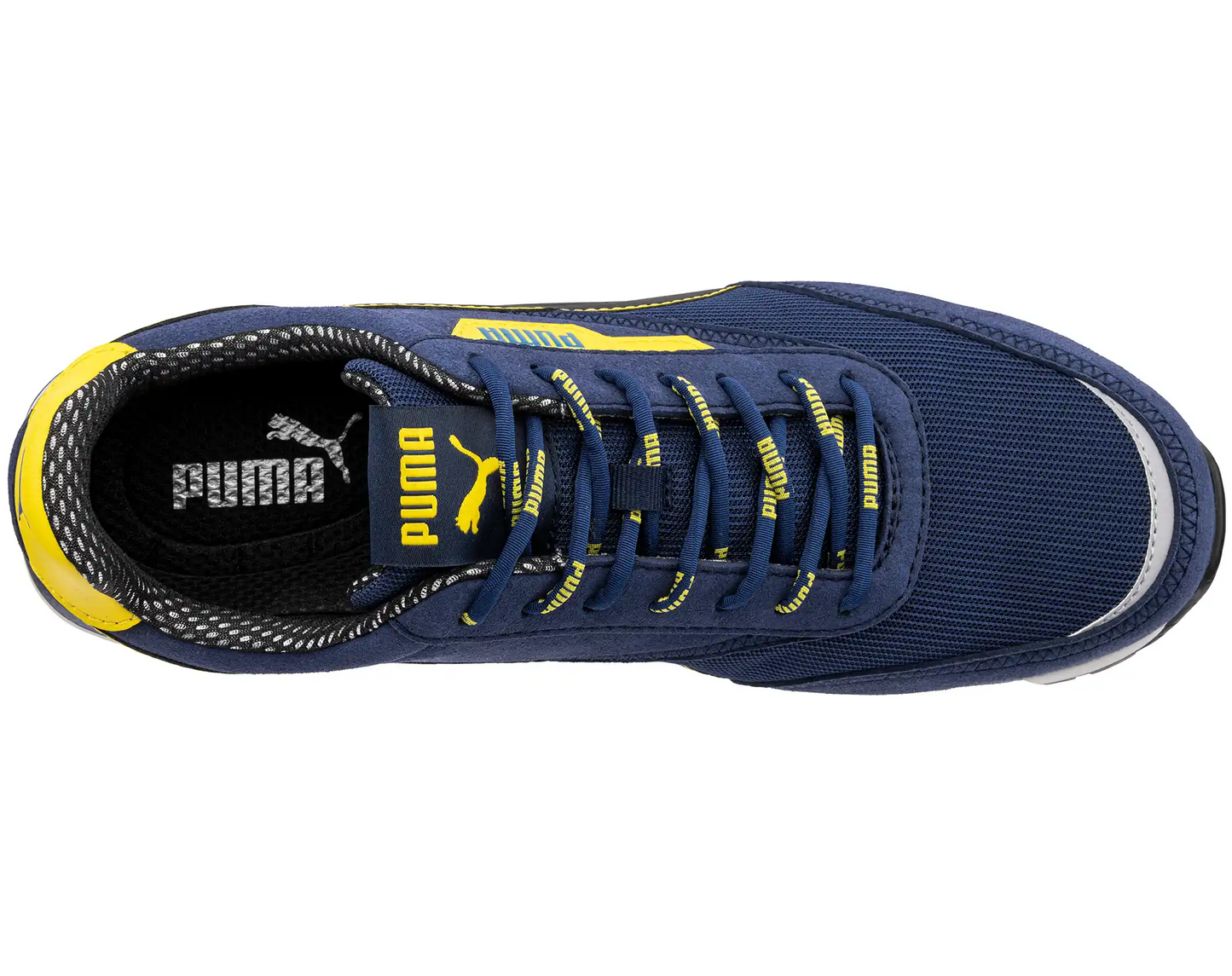 Puma werkschoenen Rider blue SB bovenkant