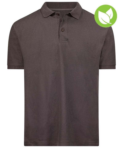 Back to basics Poloshirt katoen/polyester Bruin