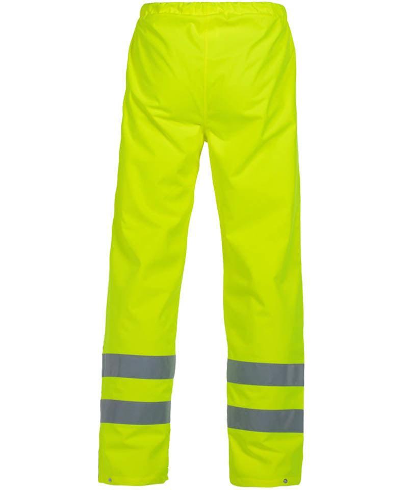 RWS regenbroek Hydrowear Bangkok geel achterkant
