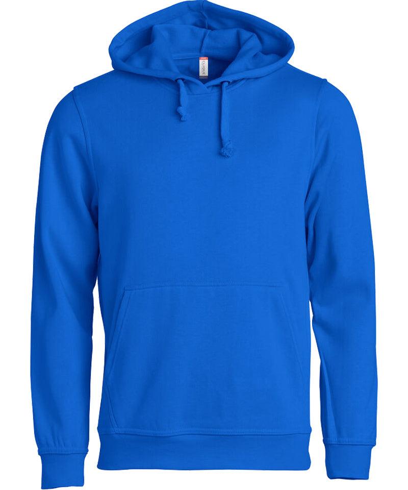 basic hoodie clique Kobalt