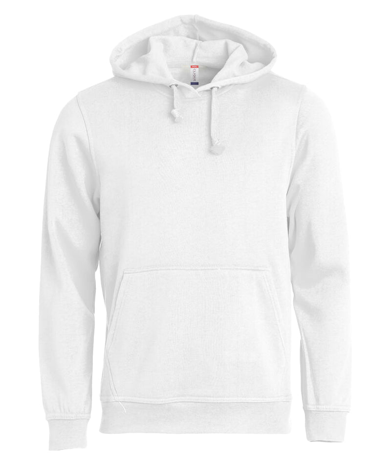 Basic hoodie Clique Wit