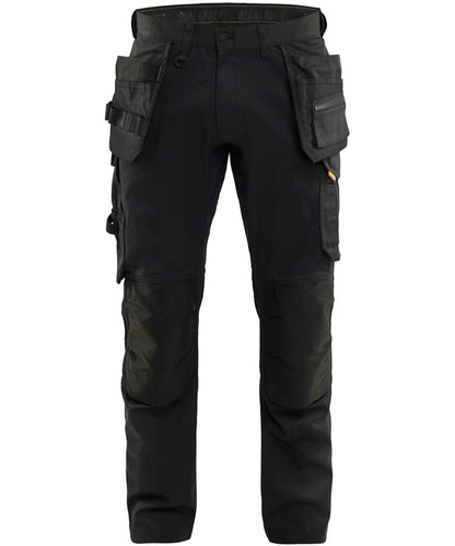Blaklader werkbroek stretch 1750-1832 zwart voorkant