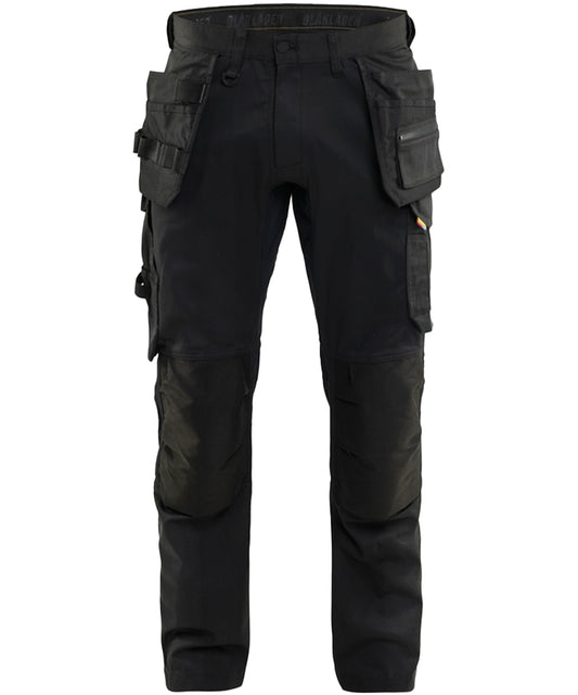Blaklader werkbroek stretch 1750-1832 zwart voorkant