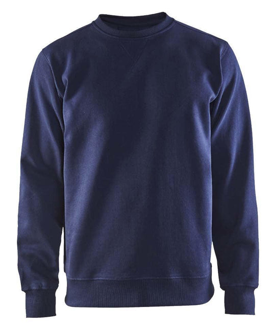 Blaklader sweater ronde hals 3364 navy voorkant