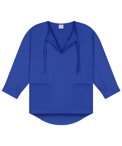 Boerenkiel Blauw voorkant