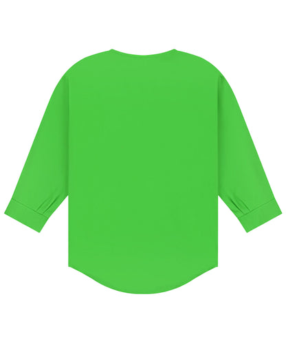 Boerenkiel Appelgroen achterkant