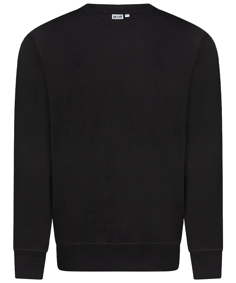 Back to Basics Basic Sweater Tommy zwart voorkant