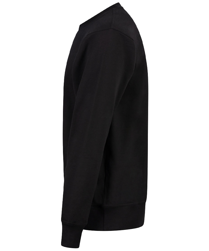 Back to Basics Basic Sweater Tommy zwart zijkant