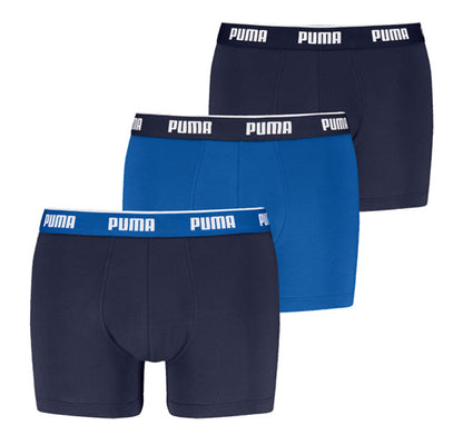 Puma boxershorts 3-pack blauw