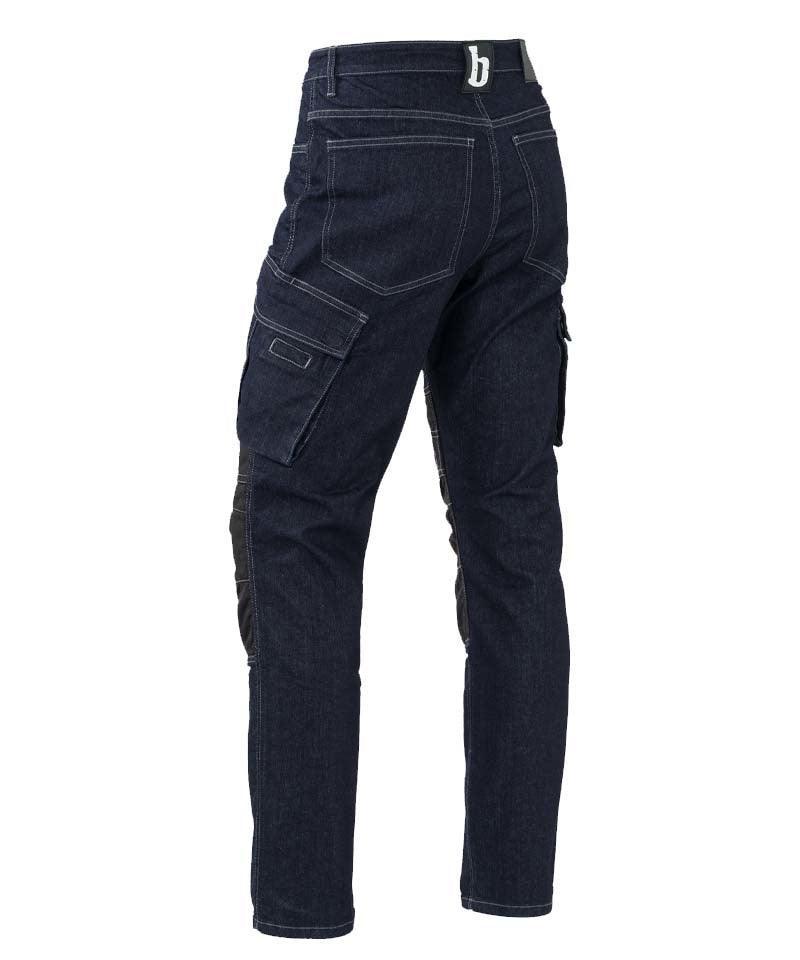 Spijkerbroek Ragnar stretch Brams Paris achterkant